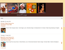 Tablet Screenshot of love4telugu.com